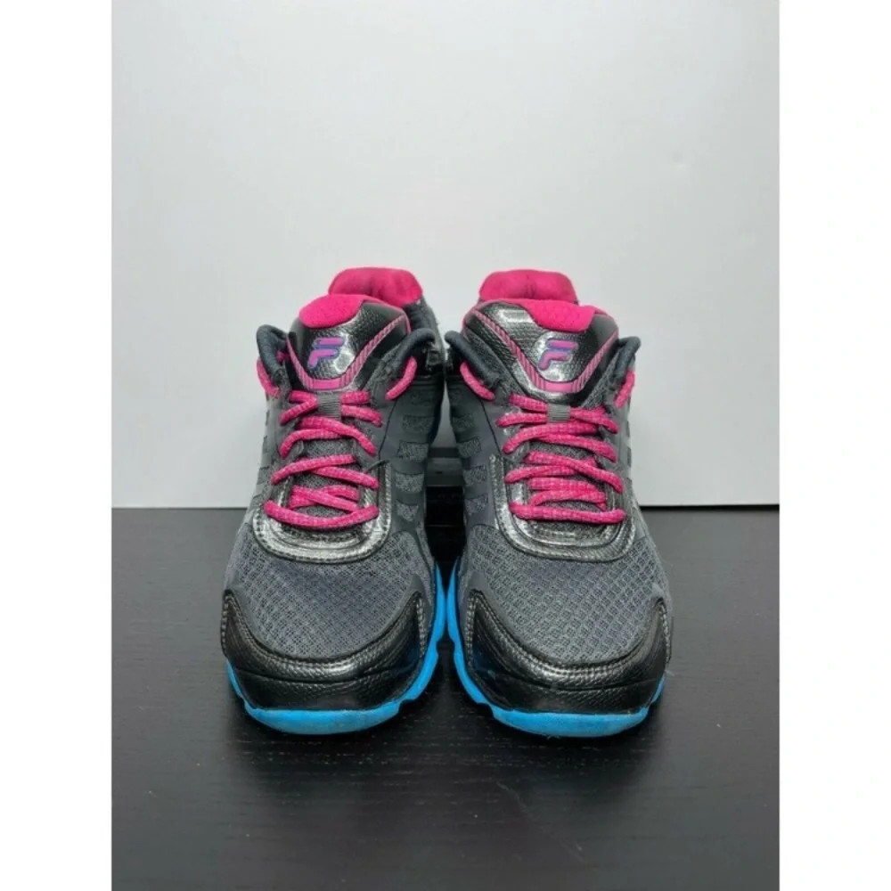 Fila RN 91175 Gray/Pink/Blue Running Training Shoes Size 9.5 —#072 - Picture 2 of 9